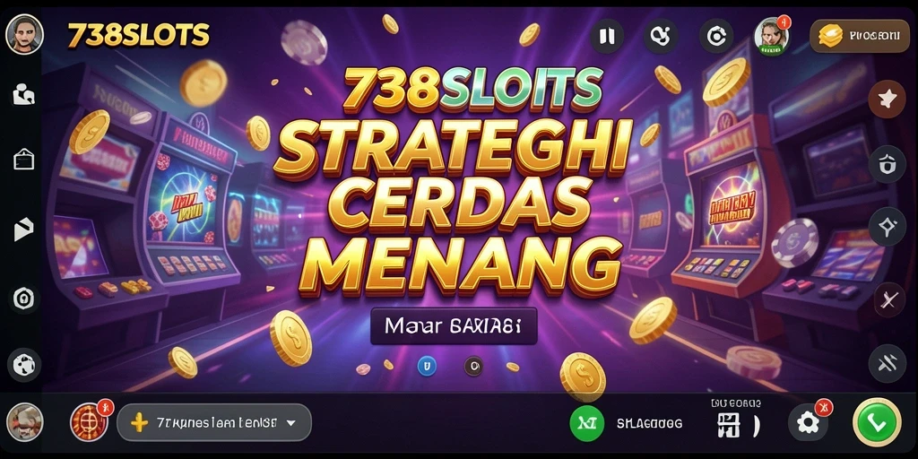 Tampilan interaktif gameplay 738SLOTS yang menarik dan penuh tantangan.