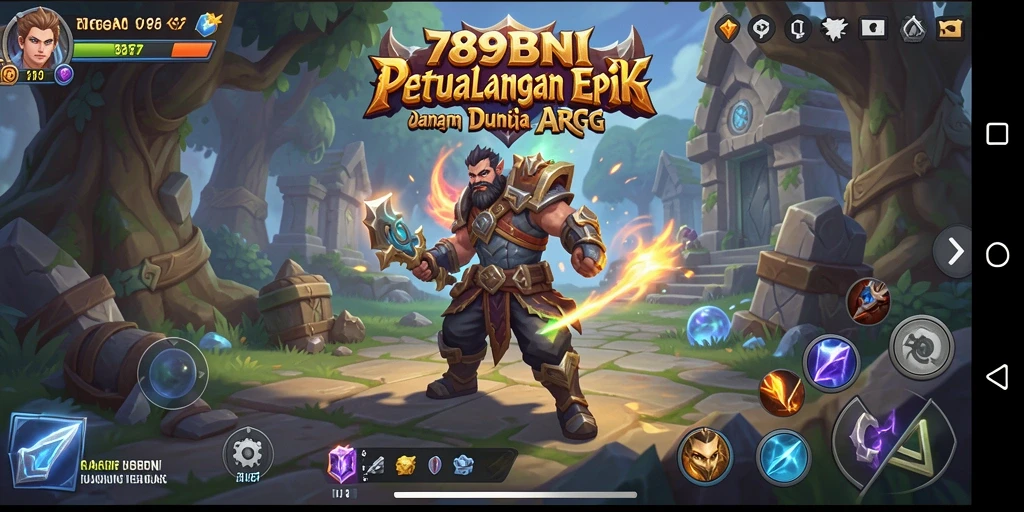 Screenshot gameplay 789BNI yang menampilkan aksi seru dalam dunia ARPG.