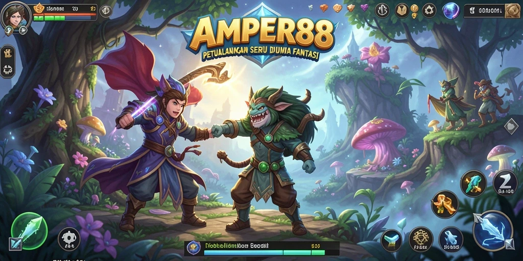 Tampilan menarik dari gameplay AMPER88 yang penuh petualangan.