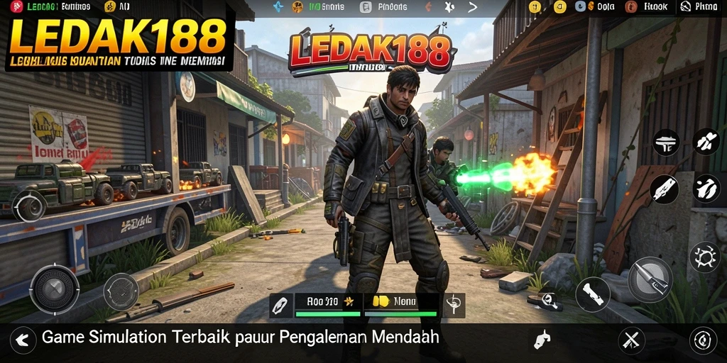 Screenshot LEDAK188 menunjukkan pengalaman gameplay Simulation yang mendalam.