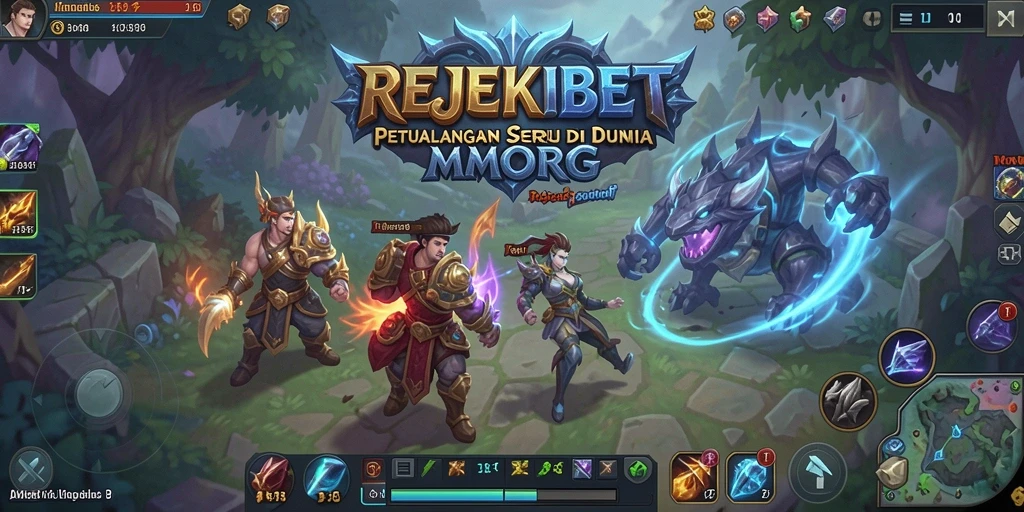 Gameplay mendebarkan dengan grafis fantastis di REJEKIBET.