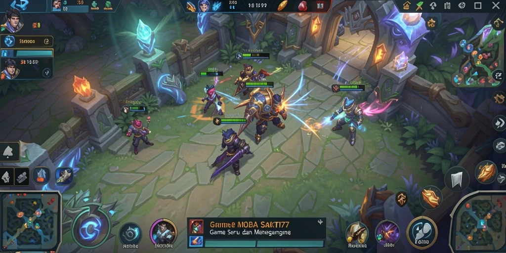Screenshot gameplay dari SAKTI77 yang menunjukkan aksi pertarungan yang mendebarkan.