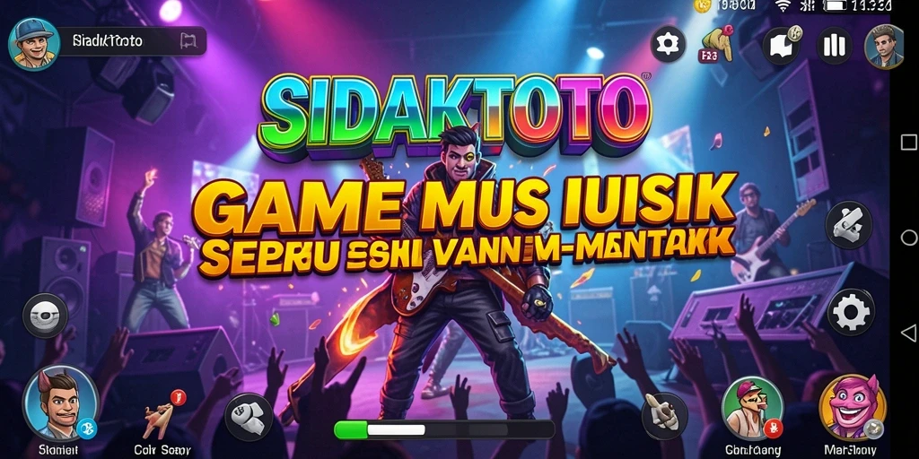 Tampilan gameplay seru dan interaktif di SIDAKTOTO.