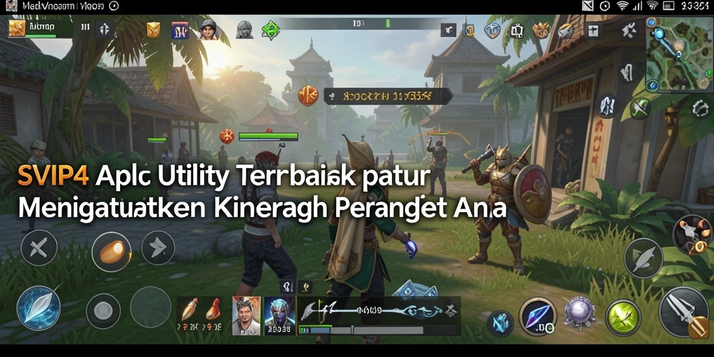 Tampilan utama SVIP4 dengan fitur pengelolaan Utility.