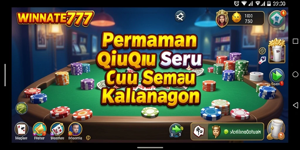 Gameplay seru QiuQiu di WINRATE777 dengan grafik menarik.
